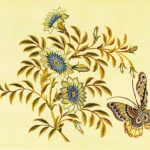 Открытка Деталь вышивки на китайской шали 3  150x150 - Бабочки