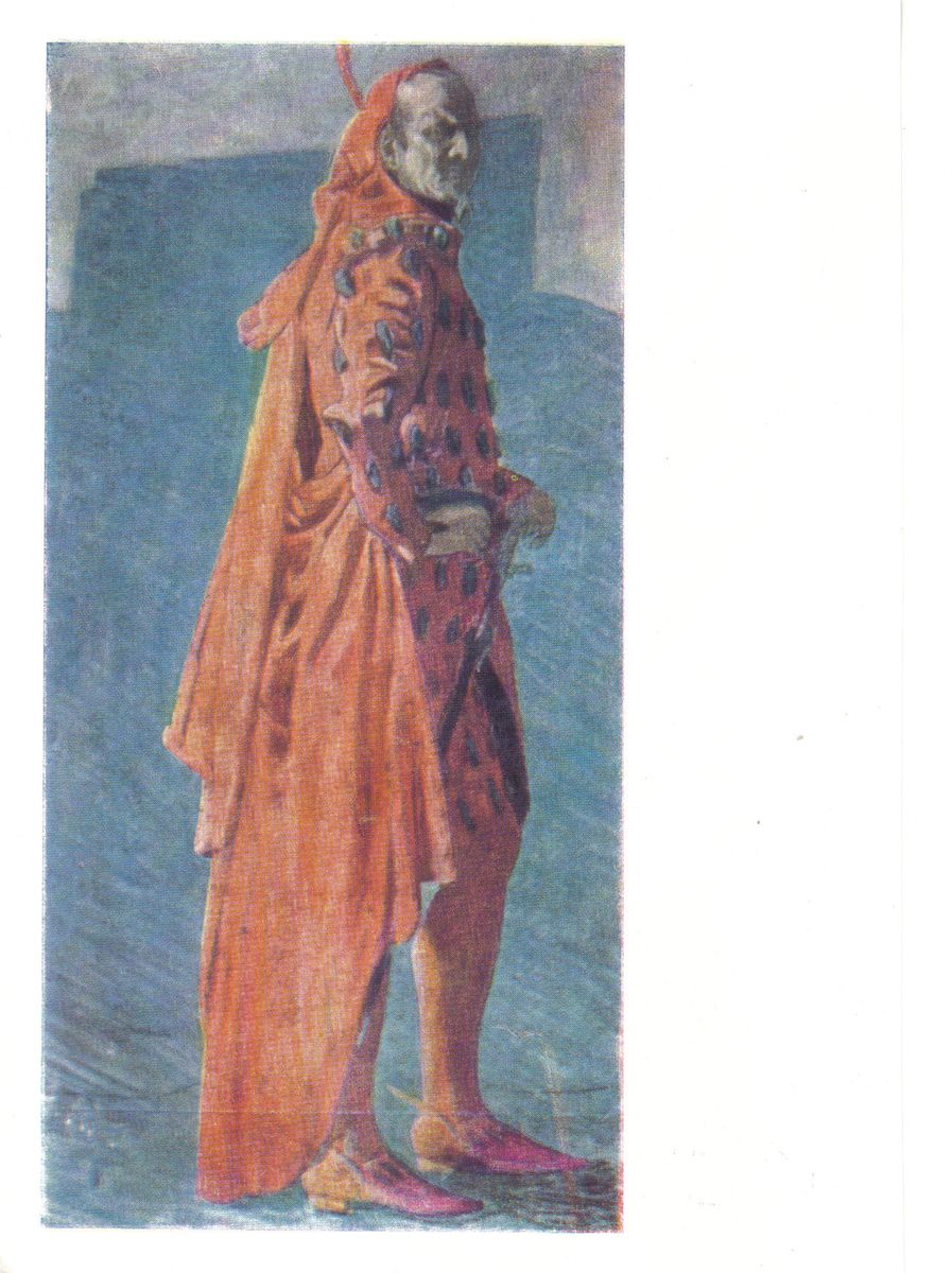 Головин портрет Мефистофеля Шаляпина